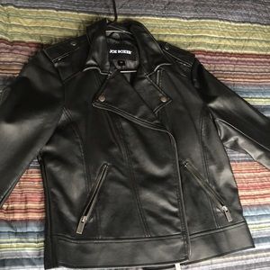 Black leather jacket never worn